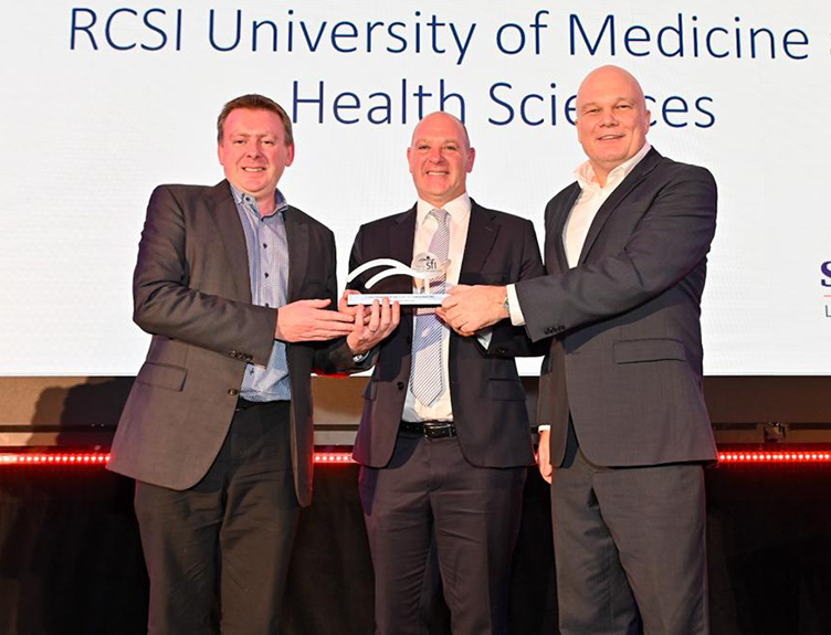 Pictured (l-r) are Professor Fergal O’Brien, RCSI Deputy Vice